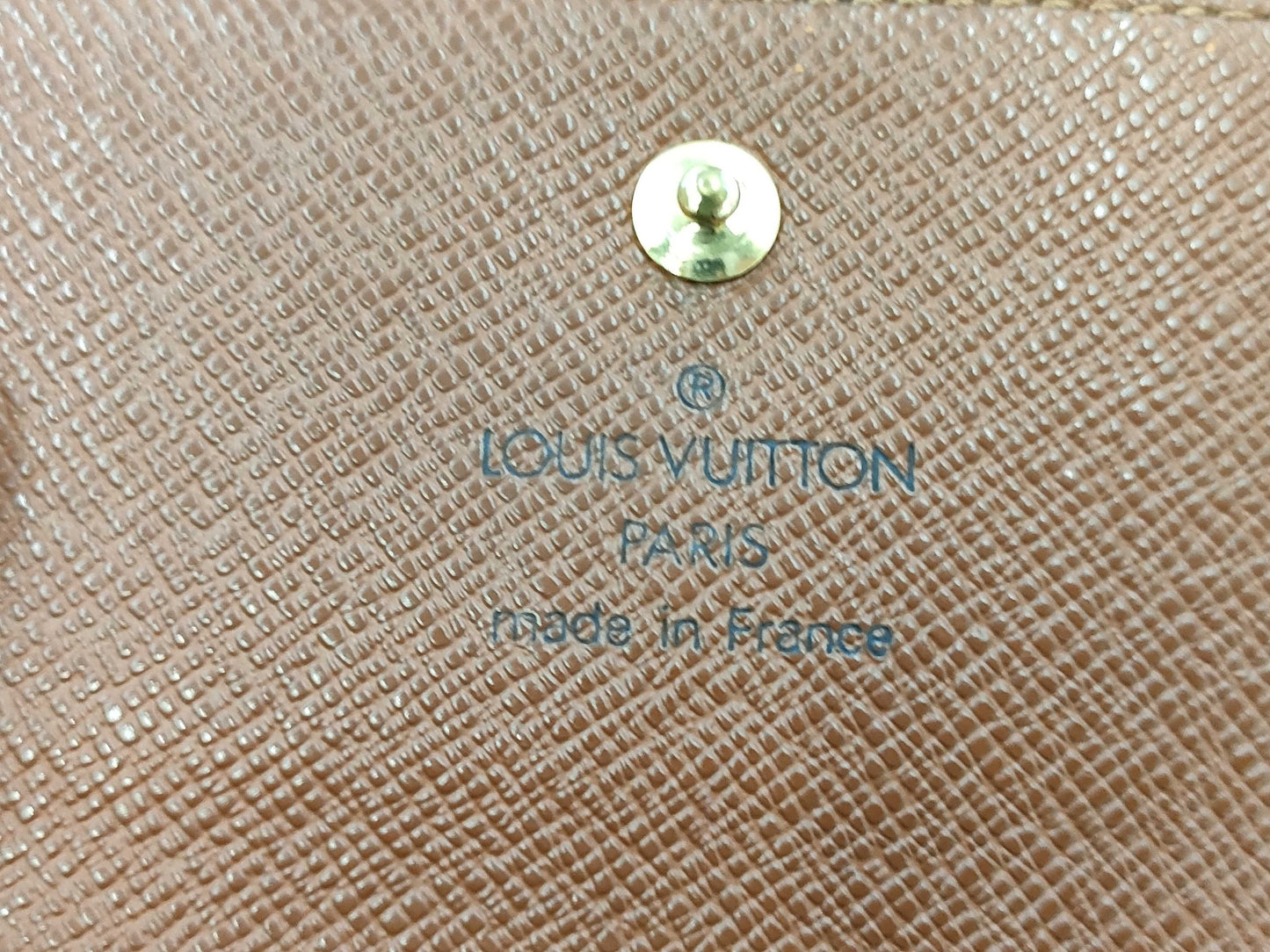 LOUIS VUITTON Monogram Double Hook Wallet