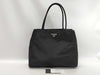 PRADA Nylon Hand Tote Bag with Triangle Logo