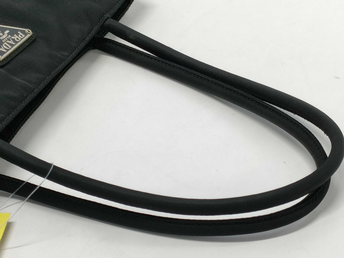PRADA Nylon Hand Tote Bag with Triangle Logo
