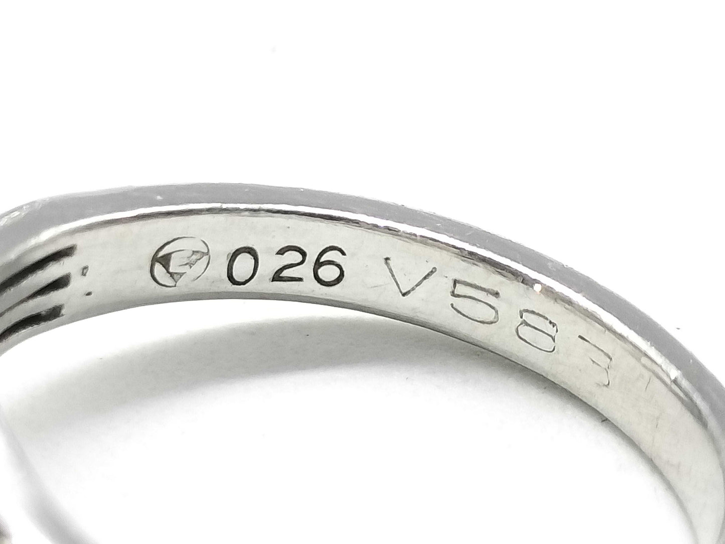 D0.26ct Pt900 5.1g Ring