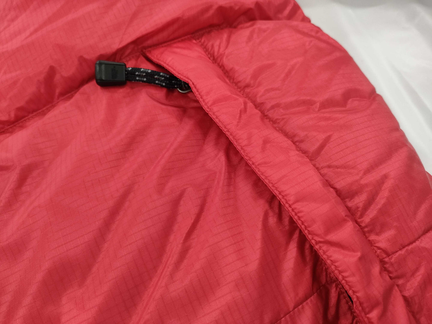 The North Face Down Jacket, Red, Cracked