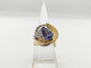 TZ2.48ct D0.41ct K18/Pt900 18.6g Ring