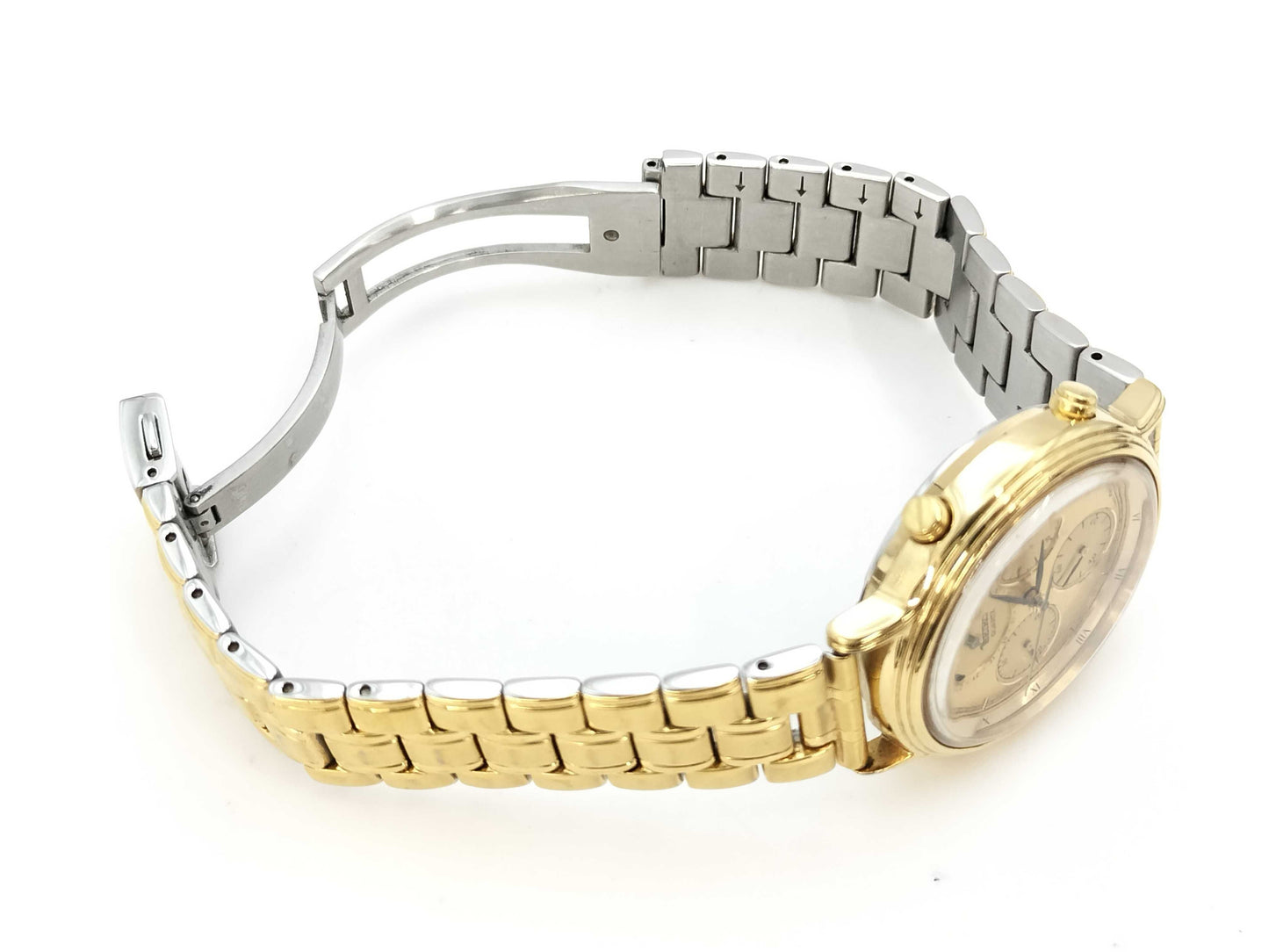 SEIKO Quartz/Moon Phase/7A48-702A Men's Watch