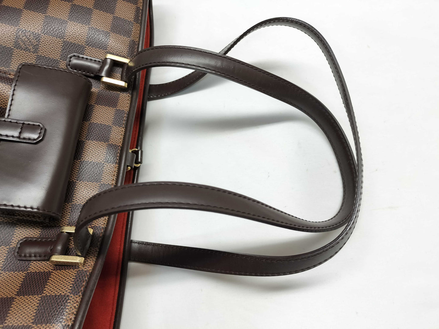 LOUIS VUITTON N51121 Damier Manosque PM Handbag