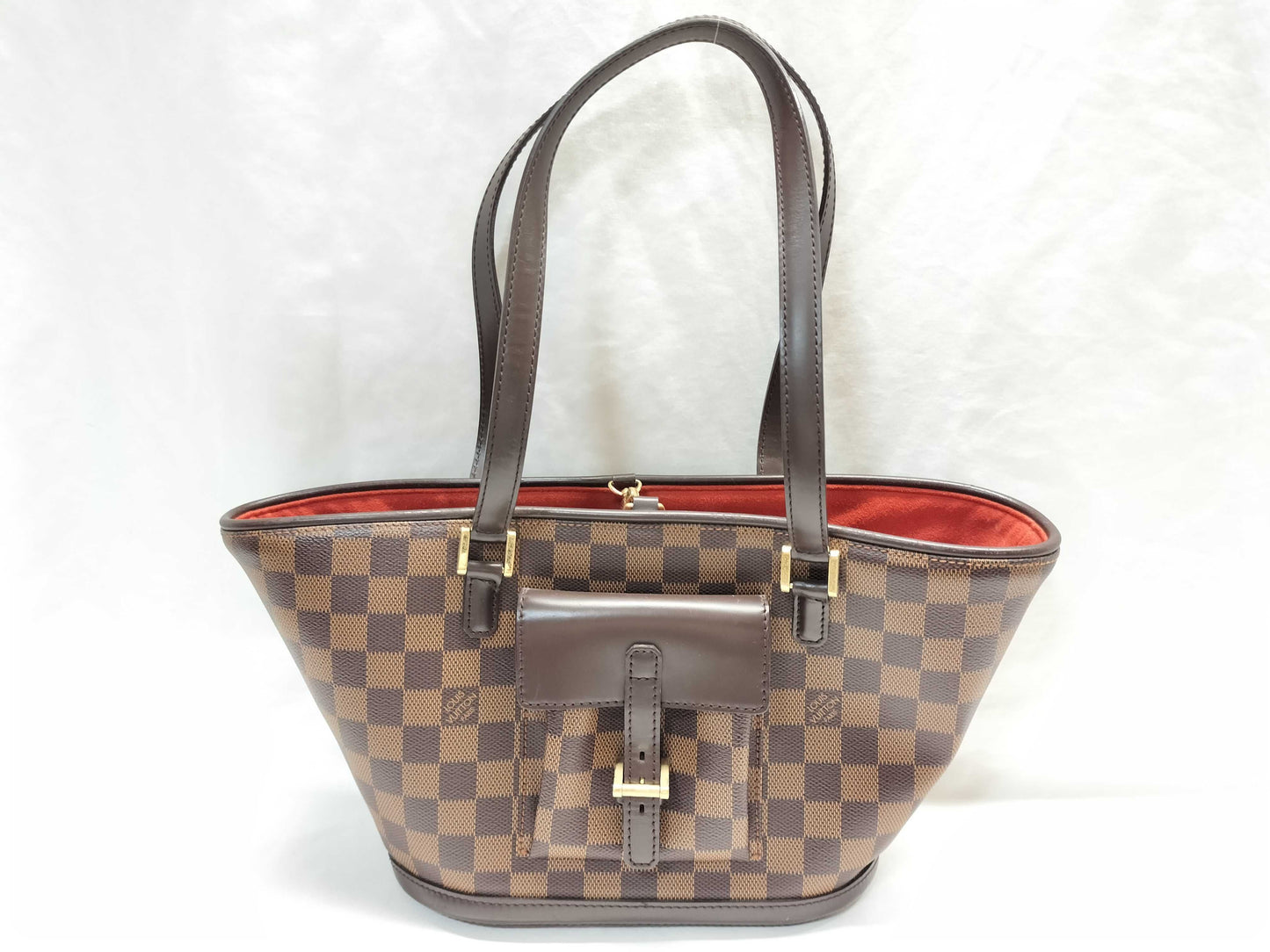 LOUIS VUITTON N51121 Damier Manosque PM Handbag
