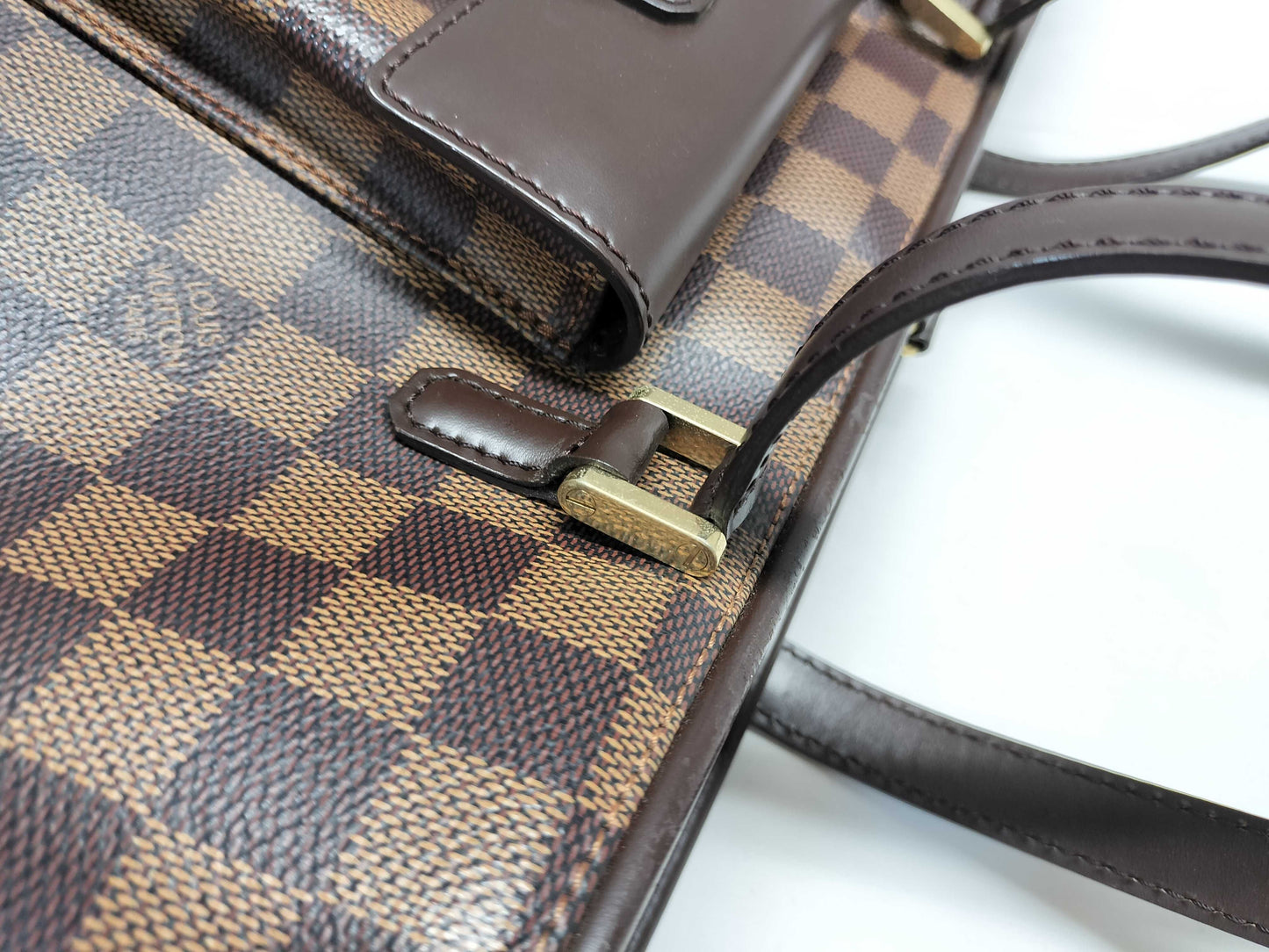 LOUIS VUITTON N51121 Damier Manosque PM Handbag