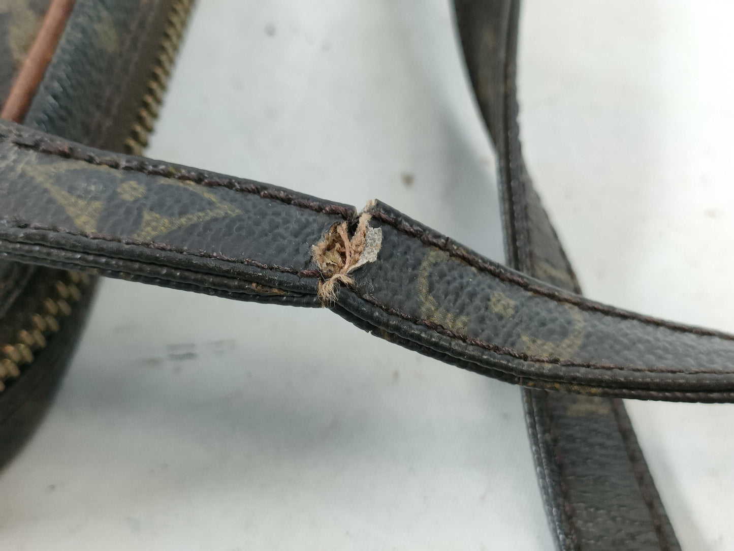 LOUIS VUITTON RFID Unverified TH 8905 Monogram Pochette Marly Bandouliere Shoulder Bag