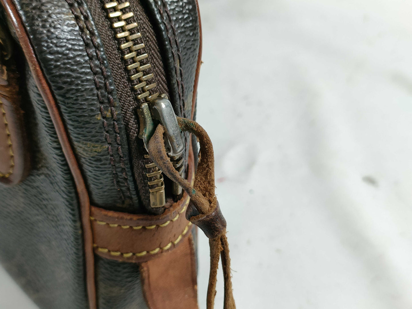 LOUIS VUITTON RFID Unverified TH 8905 Monogram Pochette Marly Bandouliere Shoulder Bag