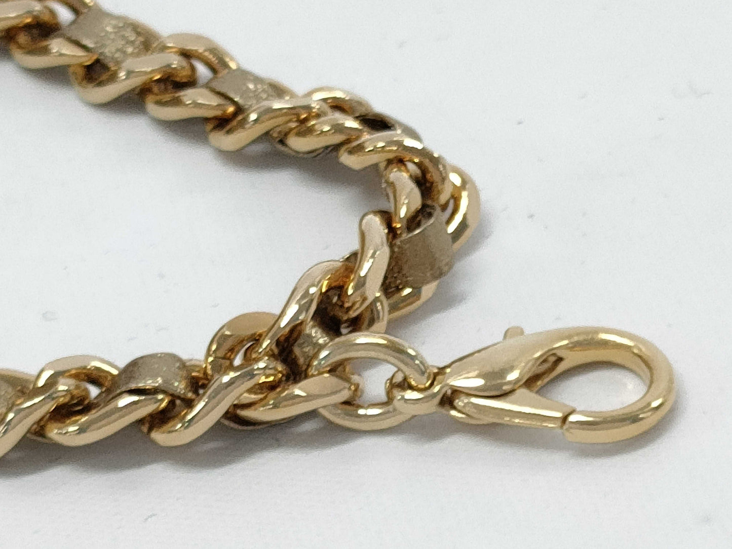 CHANEL Micro Matelasse Charm Gold Key Case/Key Holder