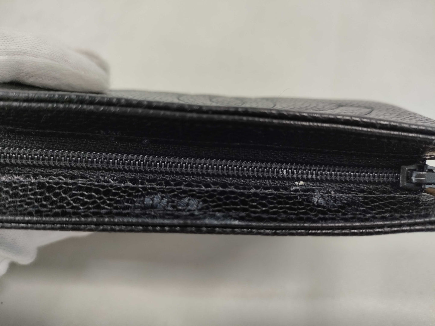 CHANEL Caviar Coin Case, Solid Color