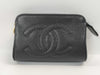 CHANEL Caviar Coin Case, Solid Color