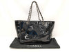 CHANEL Wild Stitch Enamel Punching Tote Bag