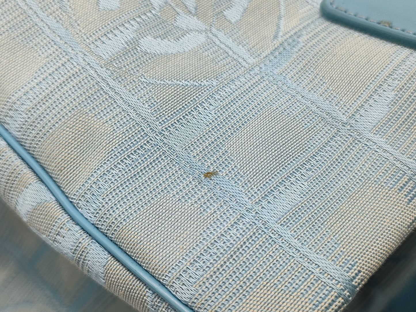 CHANEL Light Blue Tote Bag