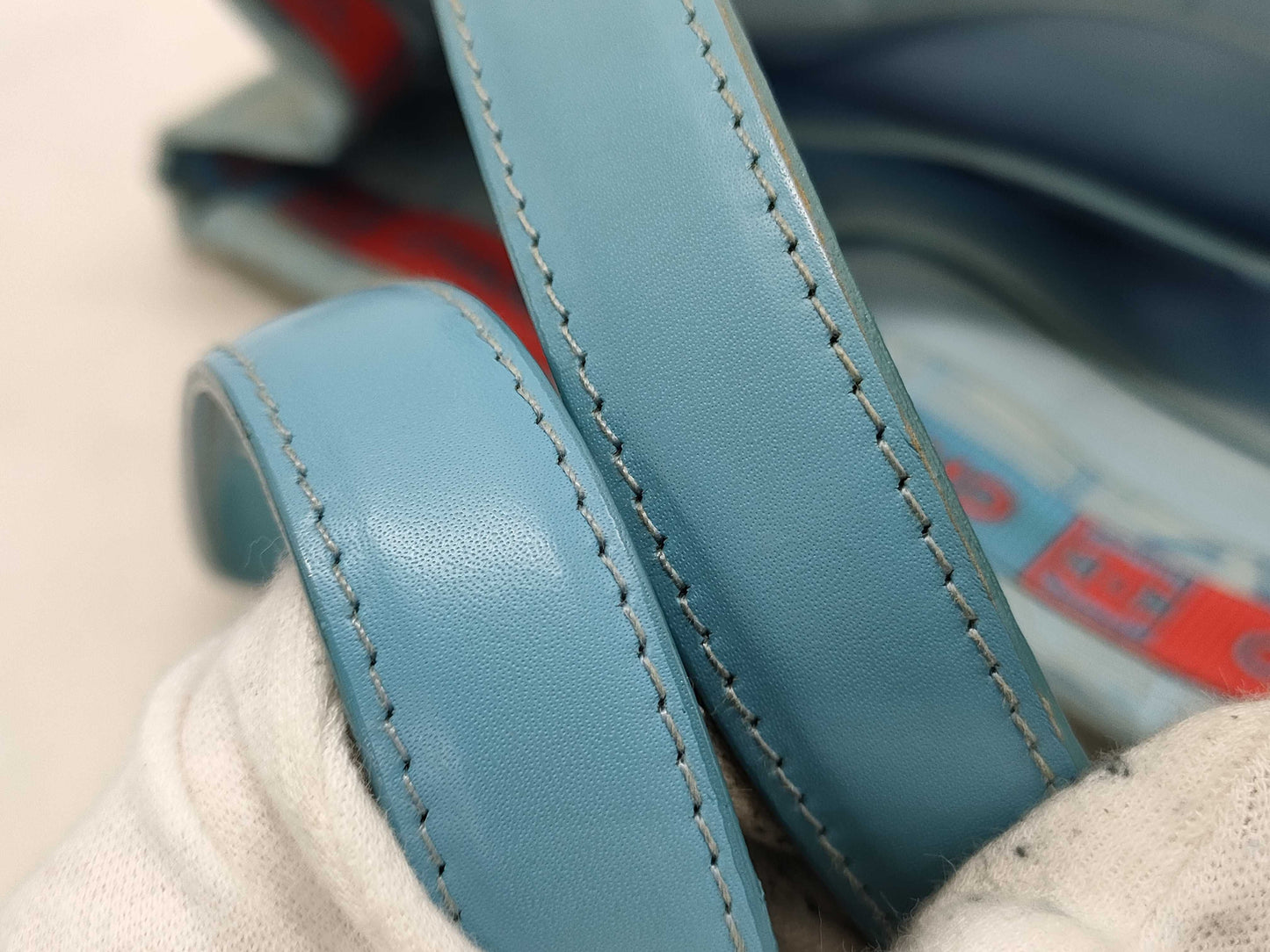 CHANEL Light Blue Tote Bag