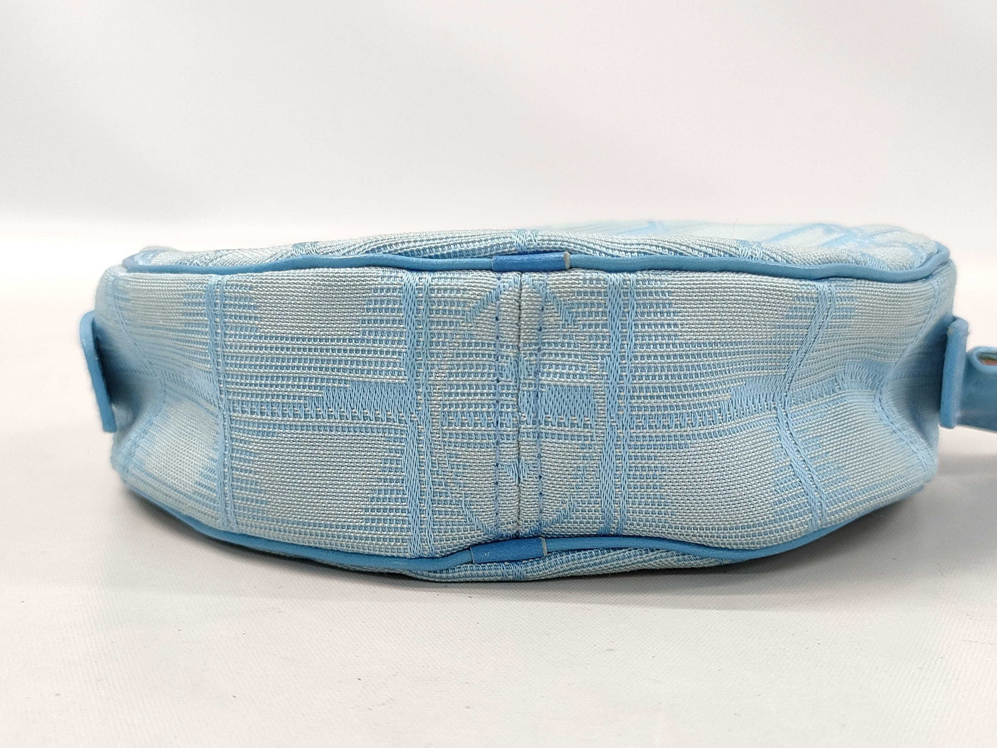 CHANEL Travel Line Pouch Blue Pouch