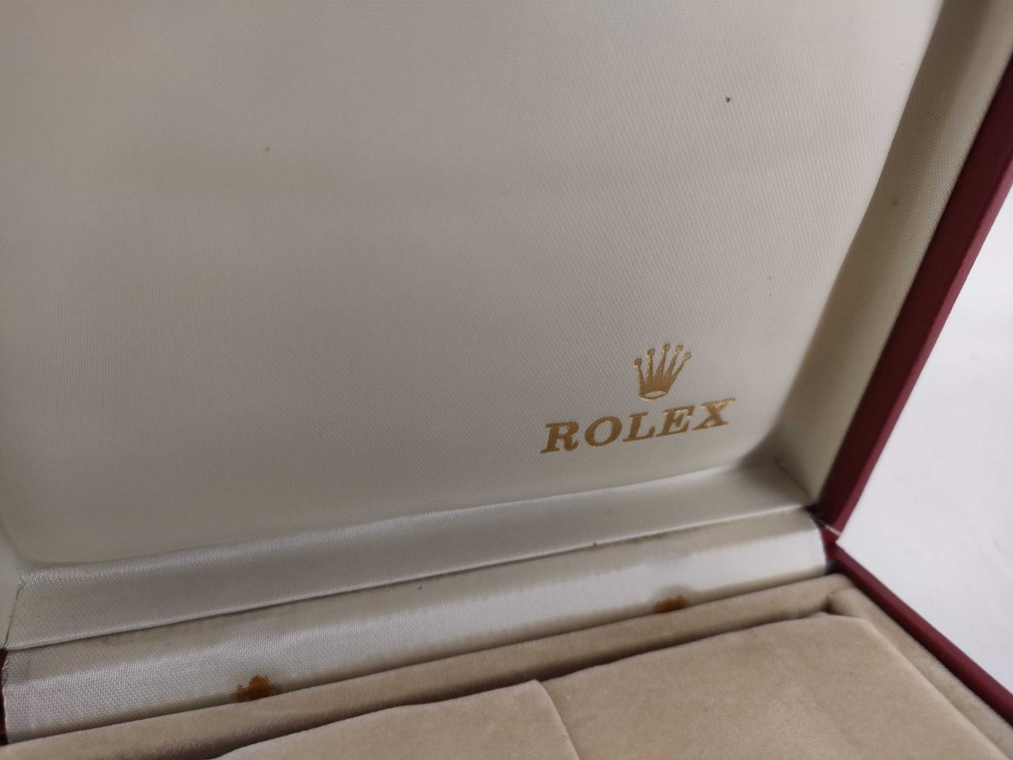 ROLEX 69173 Empty Box Red with Warranty Other Accessories