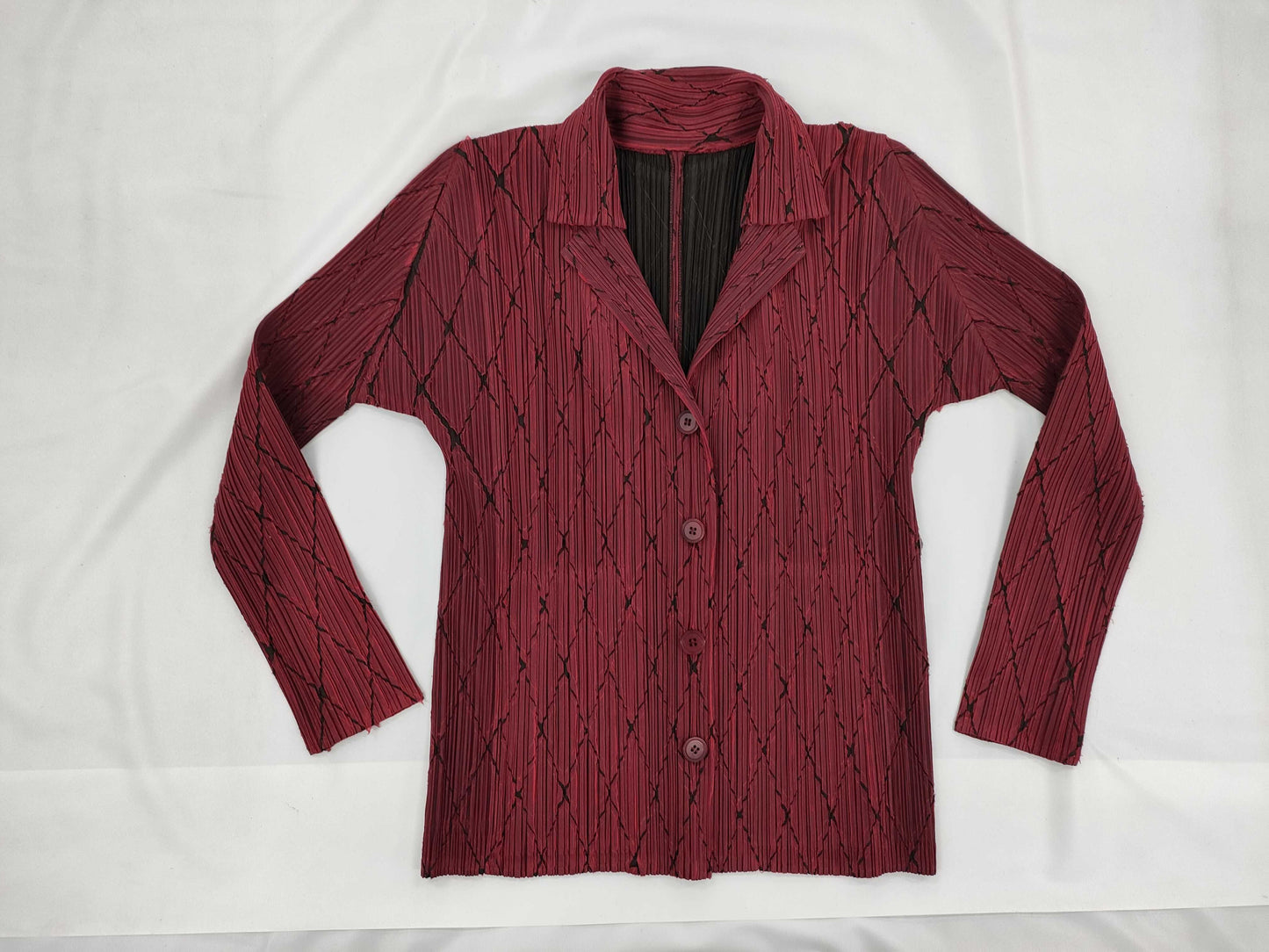 ISSEY MIYAKE Pleats Please Stitch Design Jacket