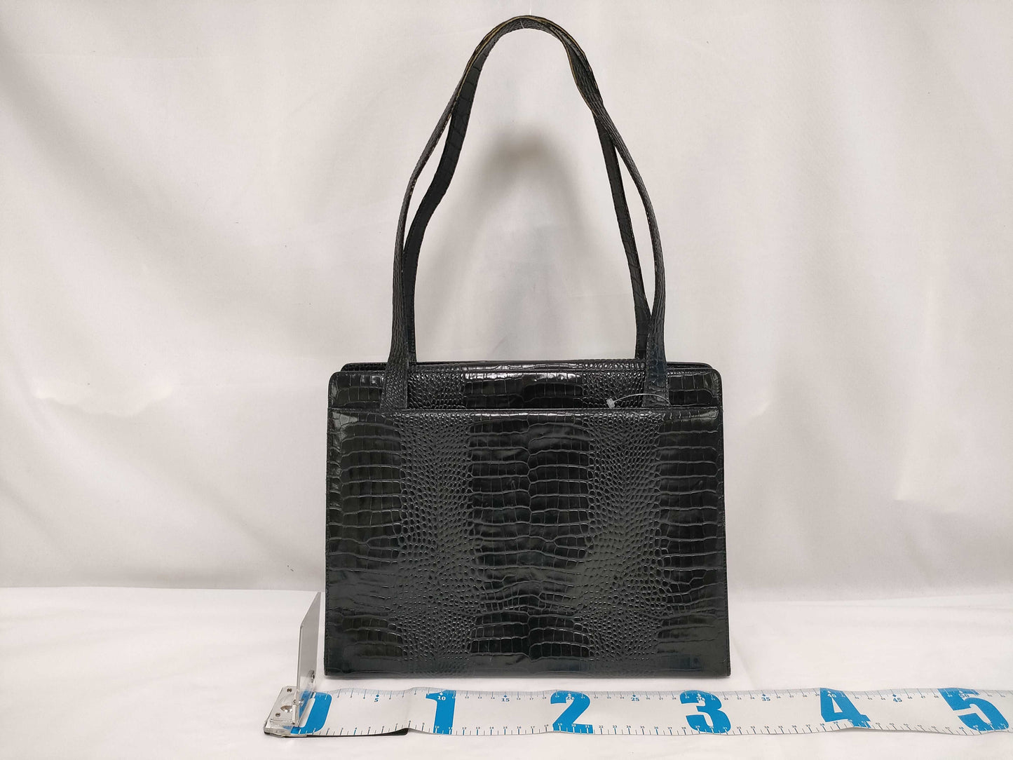 Yves Saint Laurent Crocodile Leather Handbag Handbag