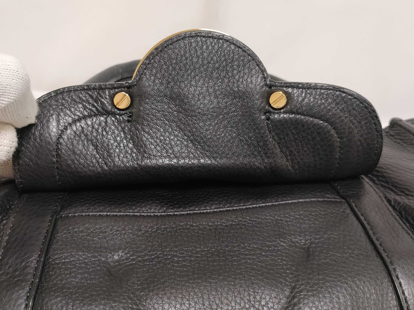 Tory Burch Leather Tote Bag Black Tote Bag