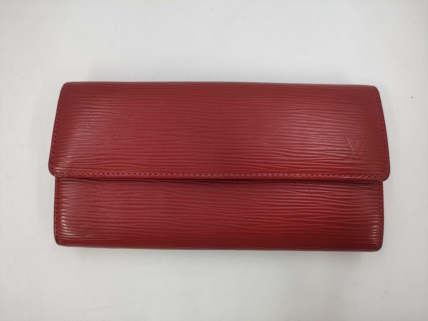 LOUIS VUITTON Epi Portefeuille Sarah Personalized Wallet