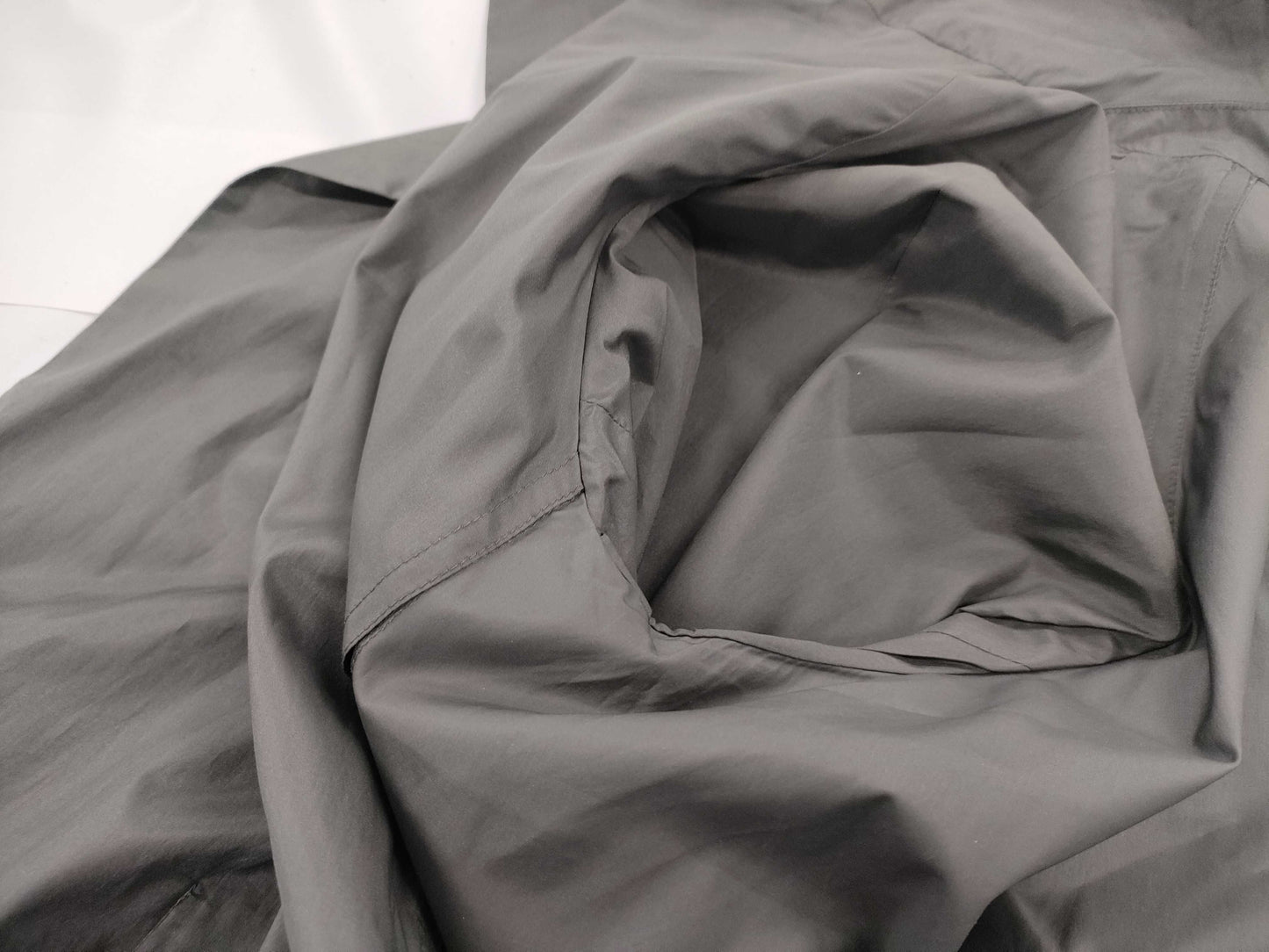 HERMES Nylon Long Coat Coat