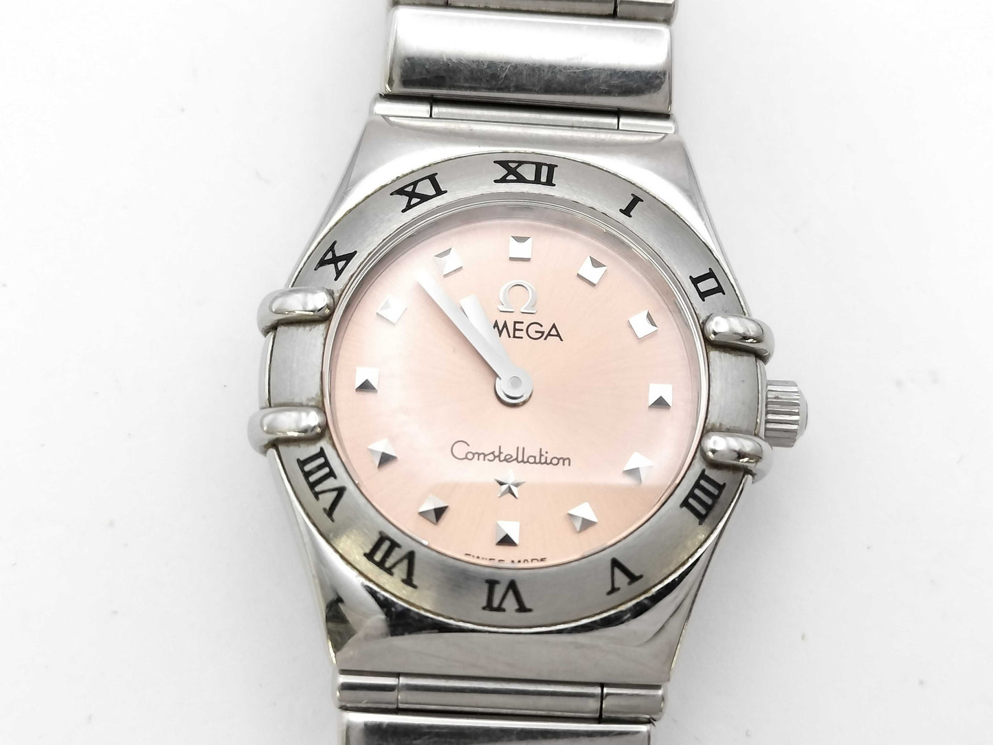 OMEGA Constellation Quartz Pink Dial Women's Watch 6563/875 Women's Watch