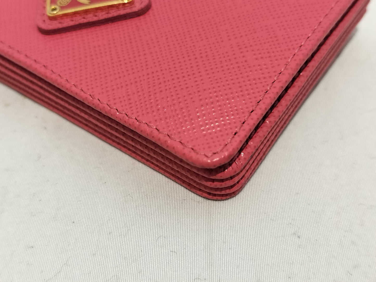 PRADA Saffiano Card Case, Card Case, Pass Case, Business Card Case