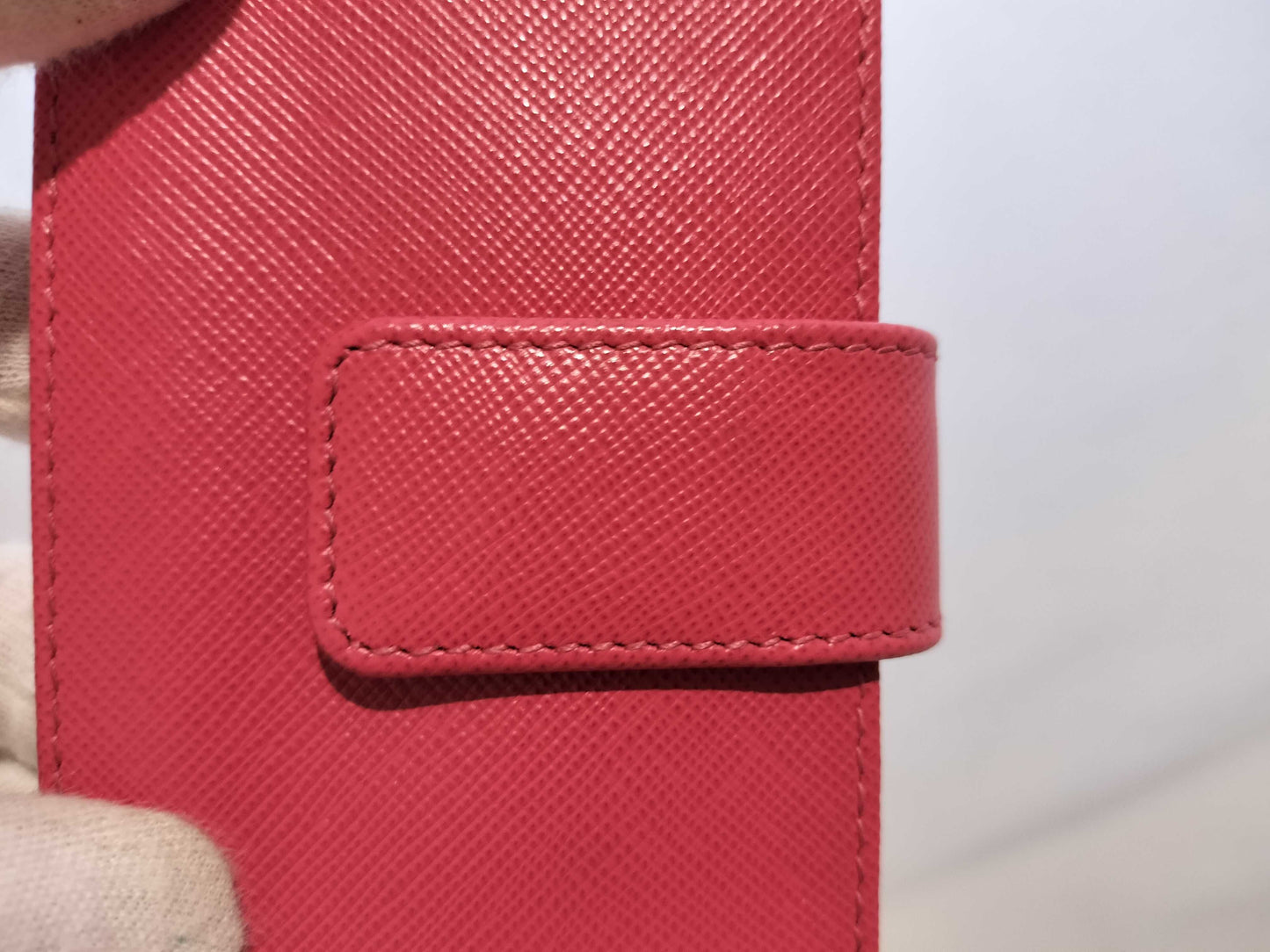 PRADA Saffiano Card Case, Card Case, Pass Case, Business Card Case
