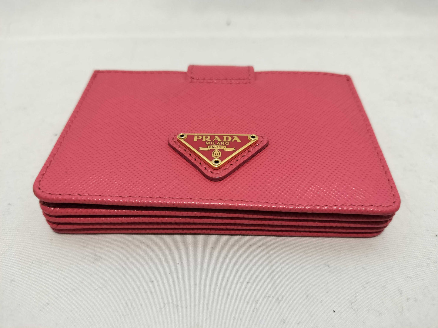 PRADA Saffiano Card Case, Card Case, Pass Case, Business Card Case