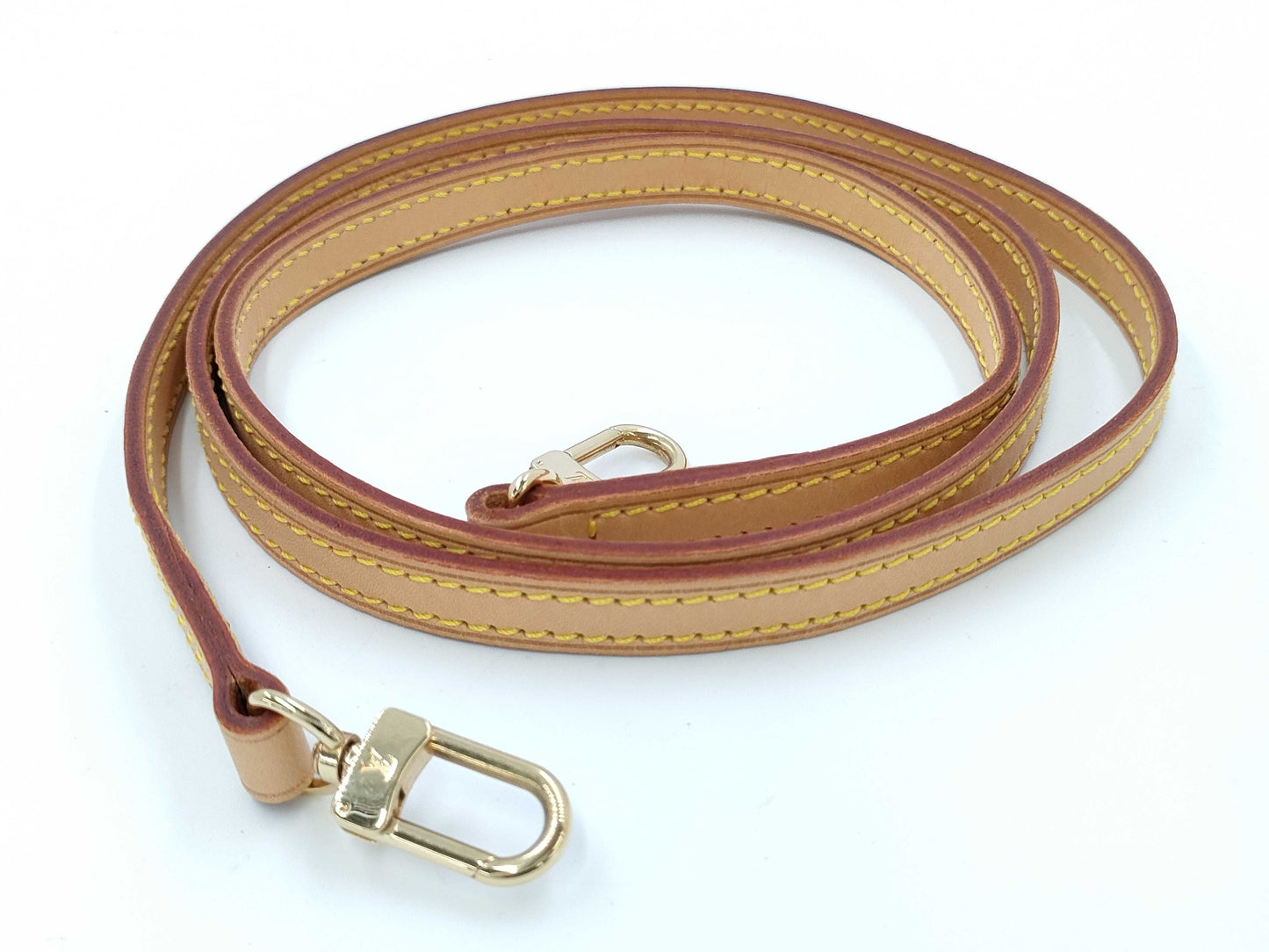 LOUIS VUITTON Natural Leather Shoulder Strap Only