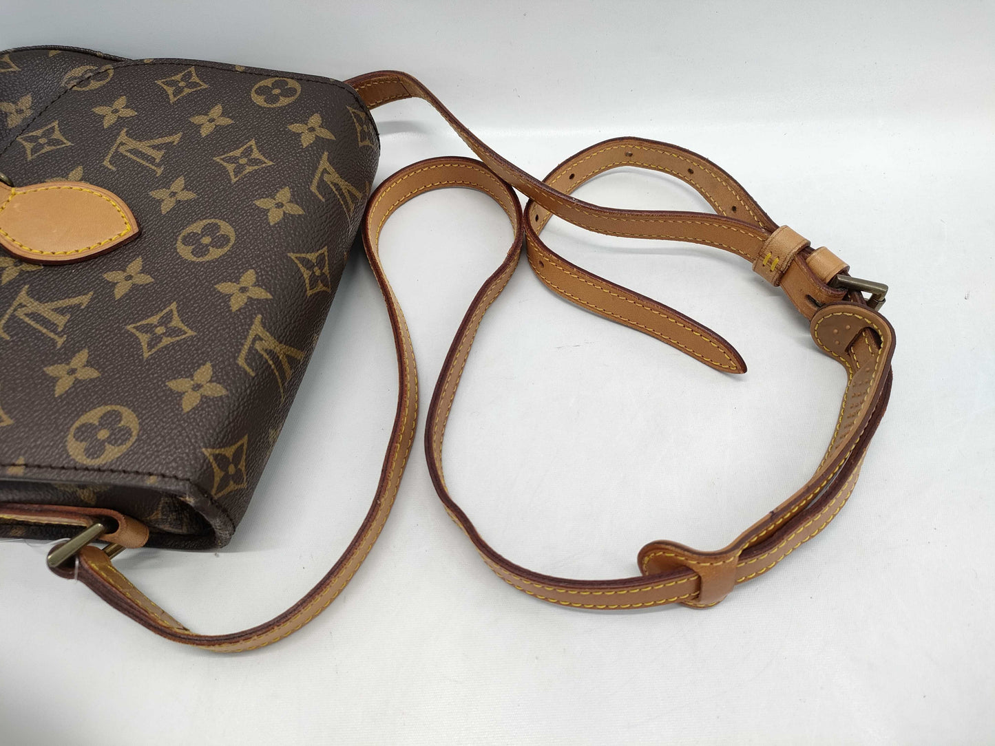 LOUIS VUITTON Monogram Mini Saint-Cloud Shoulder Bag