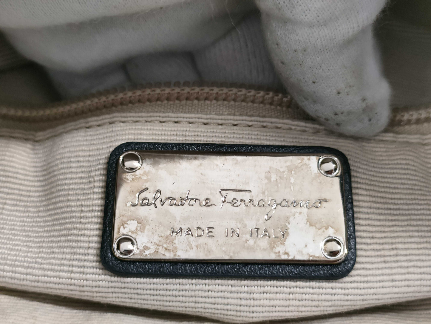 Salvatore Ferragamo Vara Tote Bag