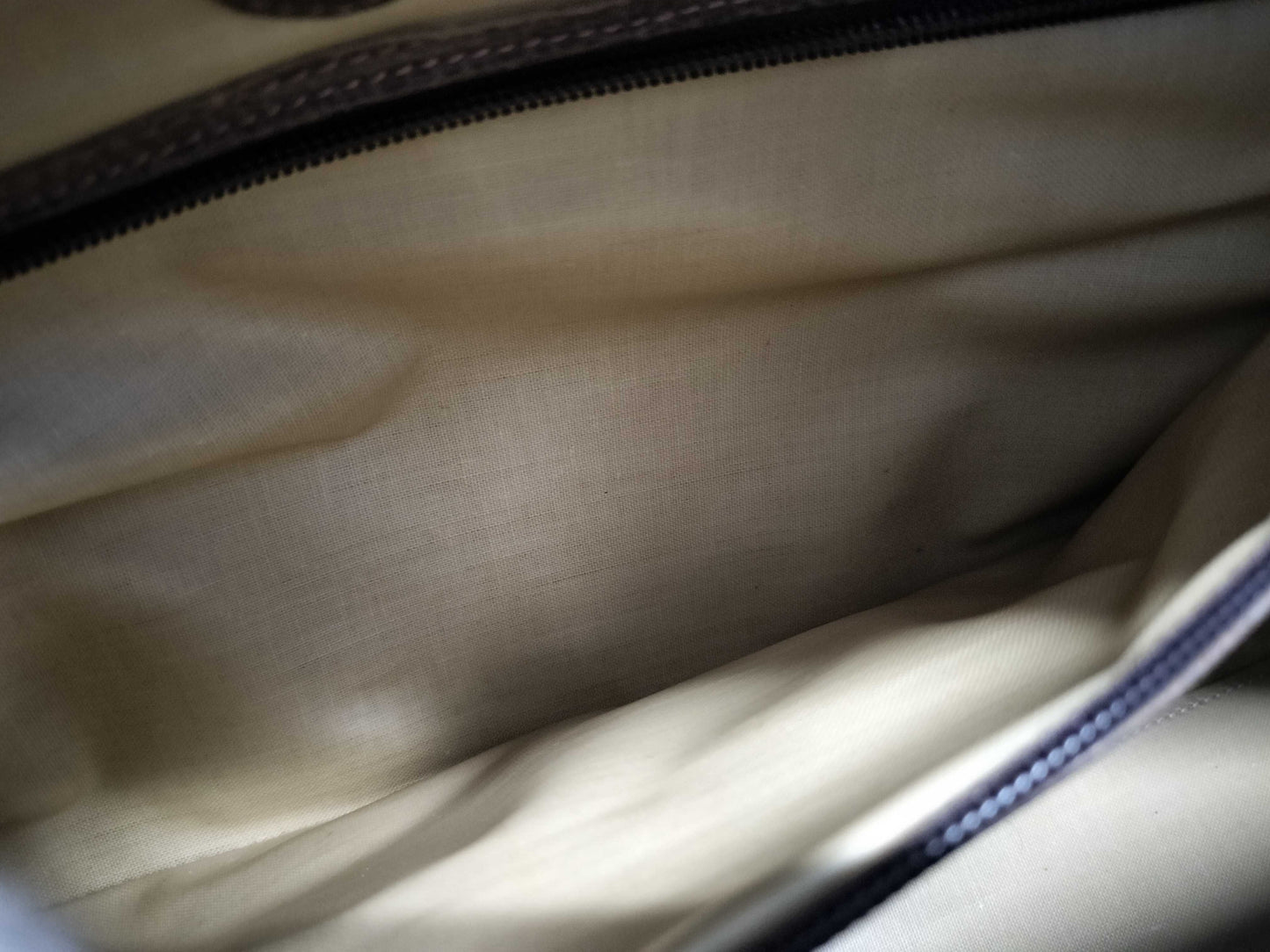 GUCCI Old GG PVC Boston Bag