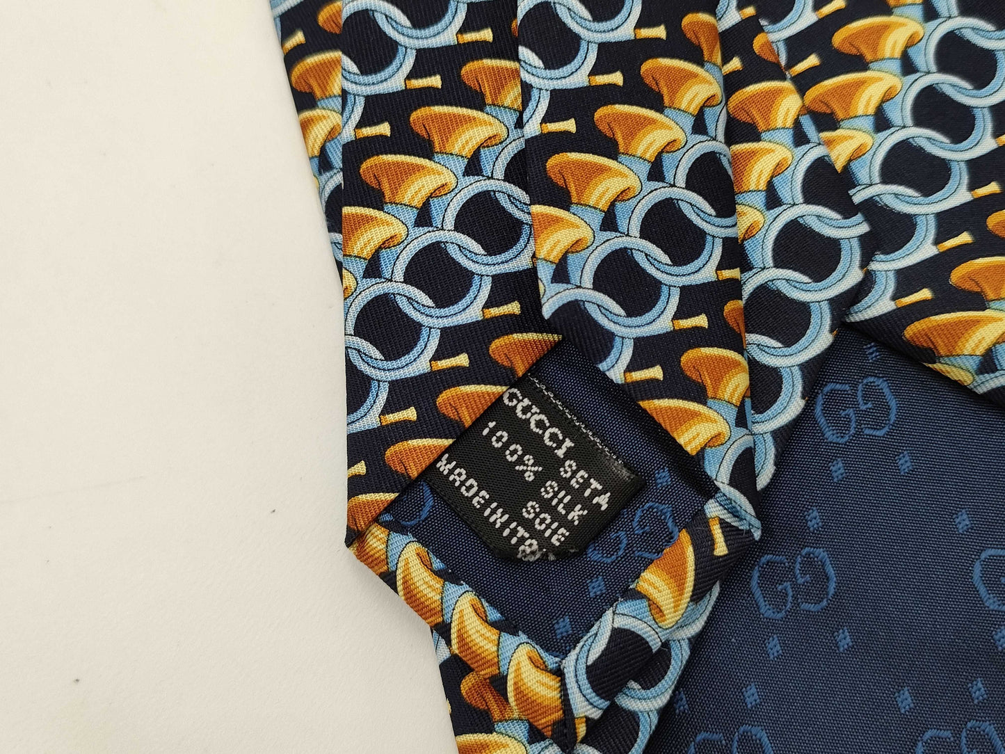 GUCCI GG pattern, all-over pattern 2-piece tie