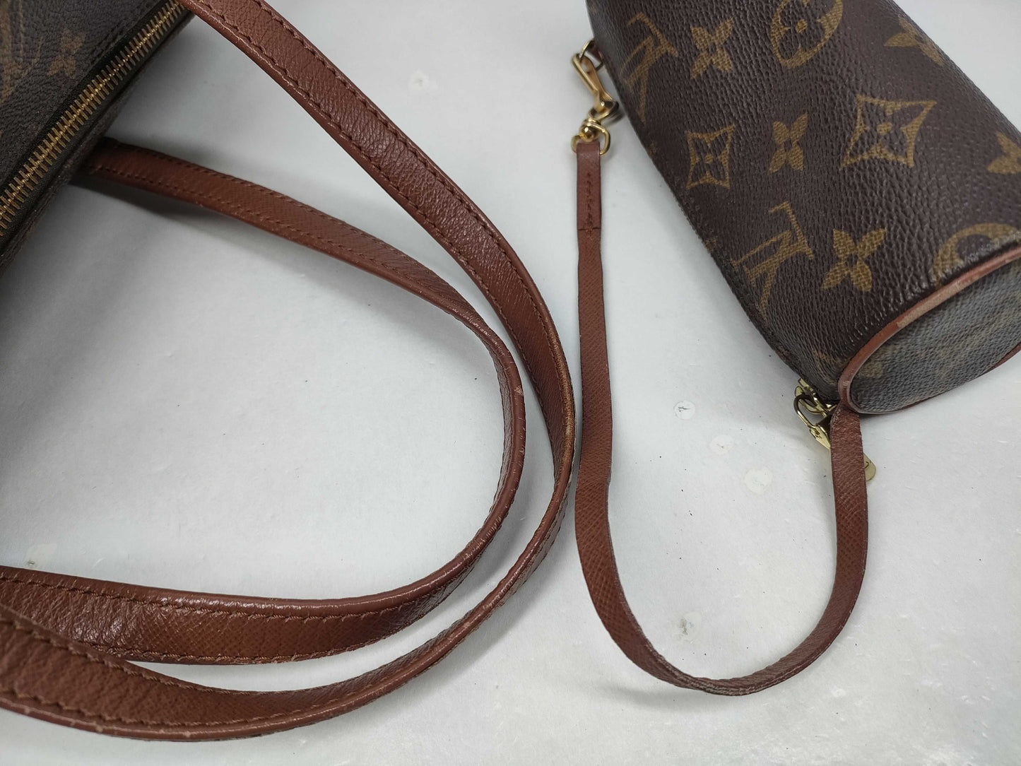 LOUIS VUITTON Monogram Old Papillon Handbag