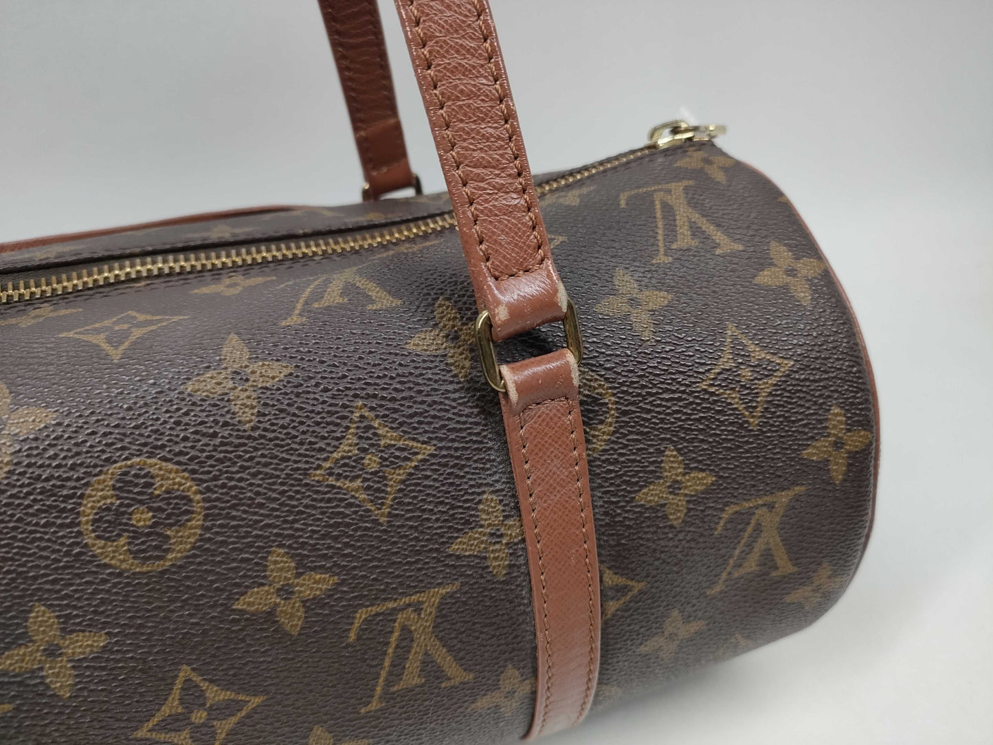 LOUIS VUITTON Monogram Old Papillon Handbag