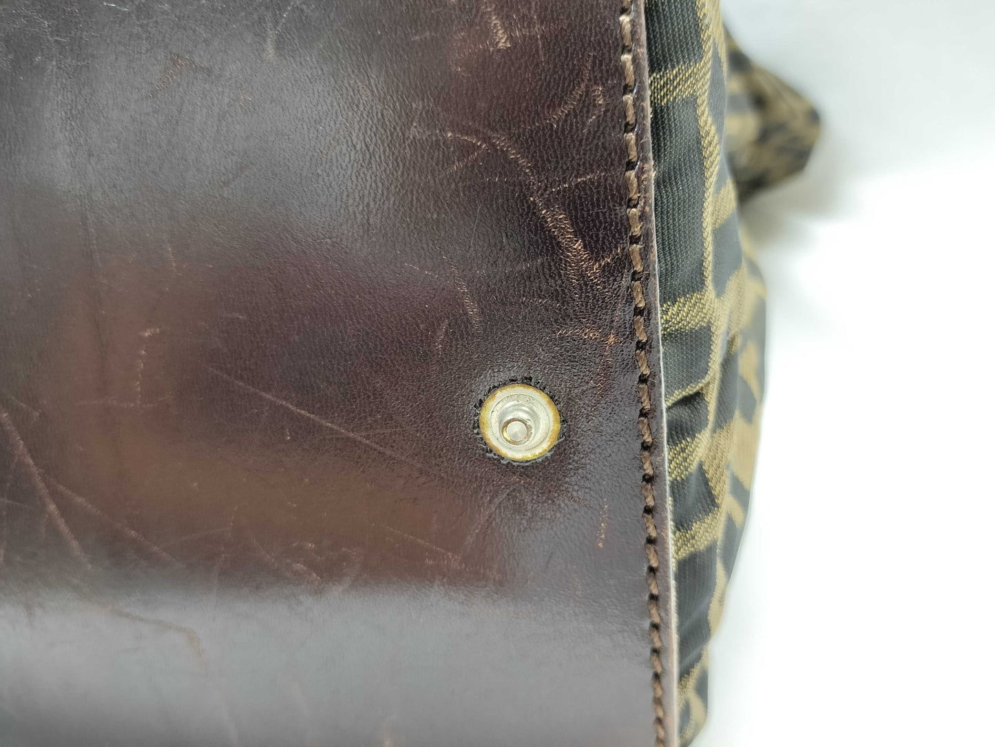 FENDI Zucca pattern nylon tote bag