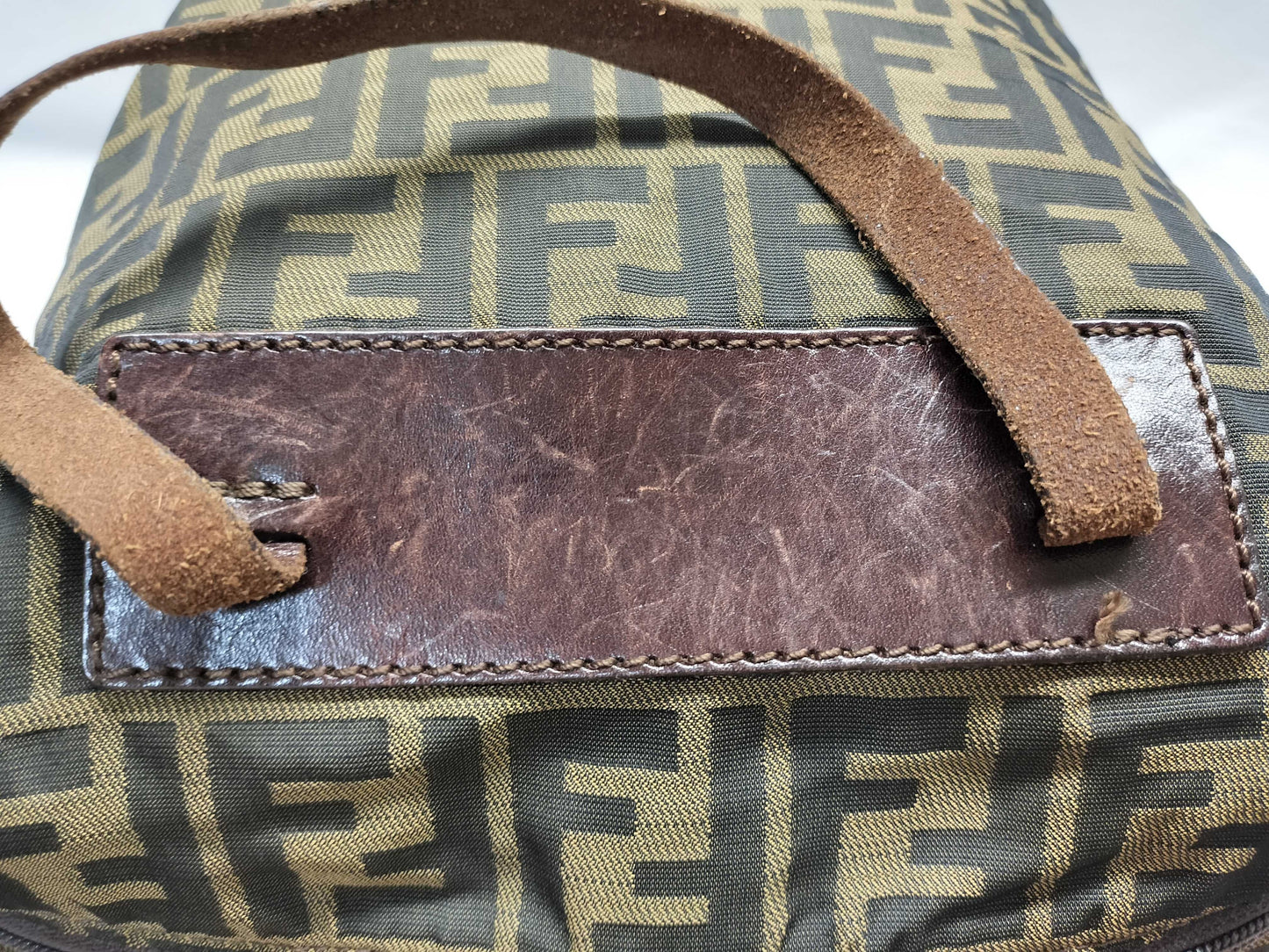 FENDI Zucca pattern nylon tote bag
