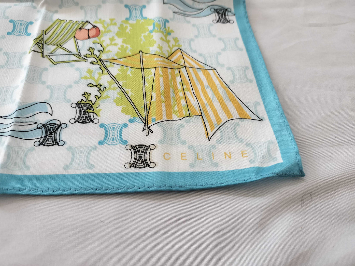 CELINE handkerchief *5 scarf