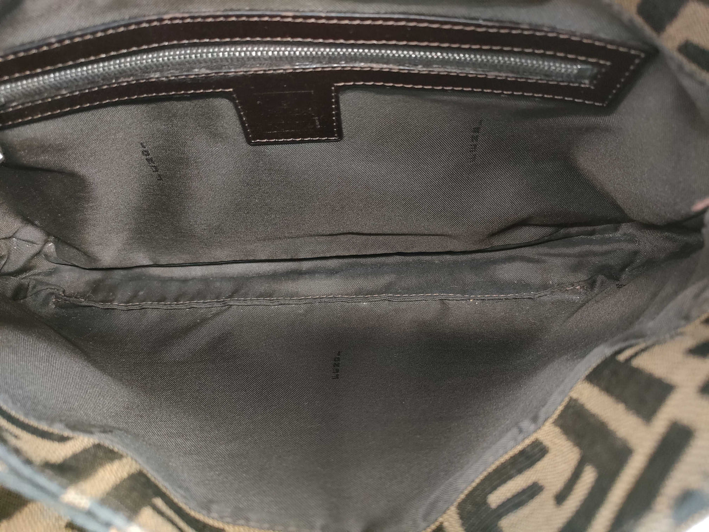 FENDI Zucca pattern semi-shoulder tote bag