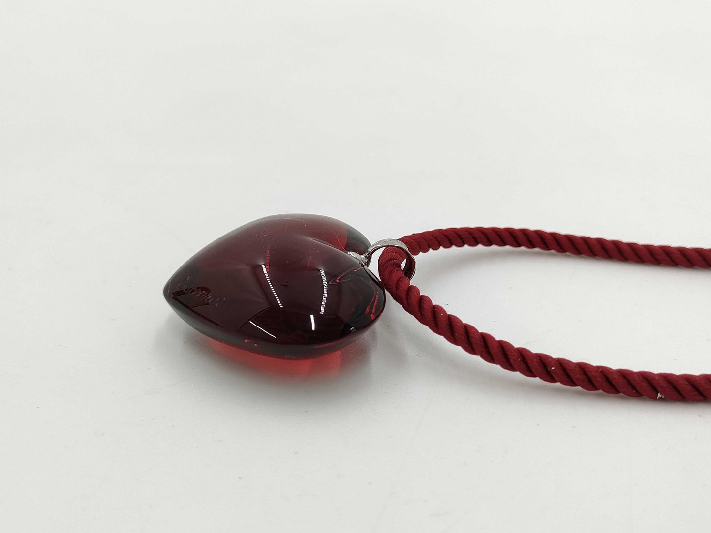Baccarat Pendant Heart Necklace