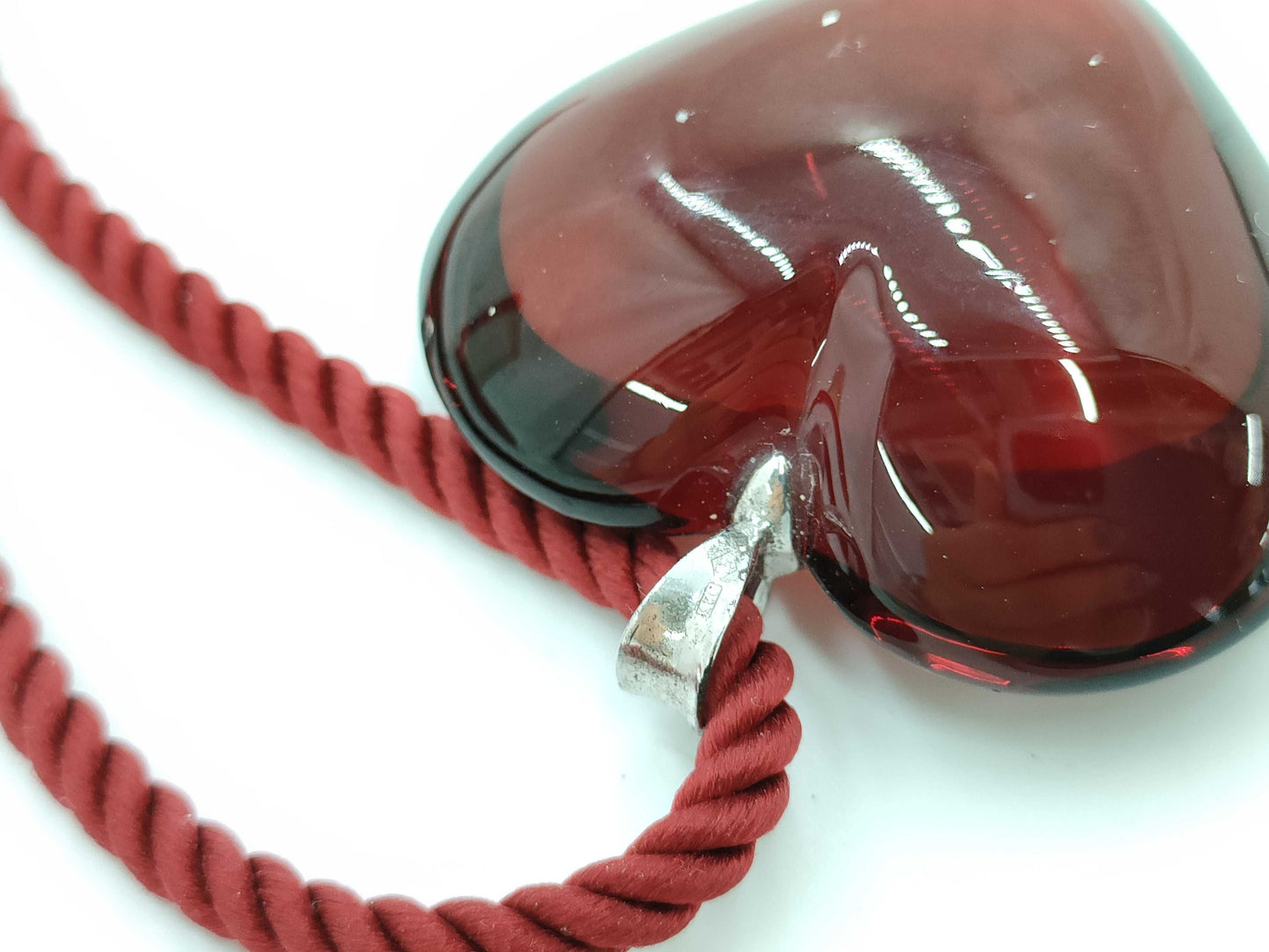 Baccarat Pendant Heart Necklace