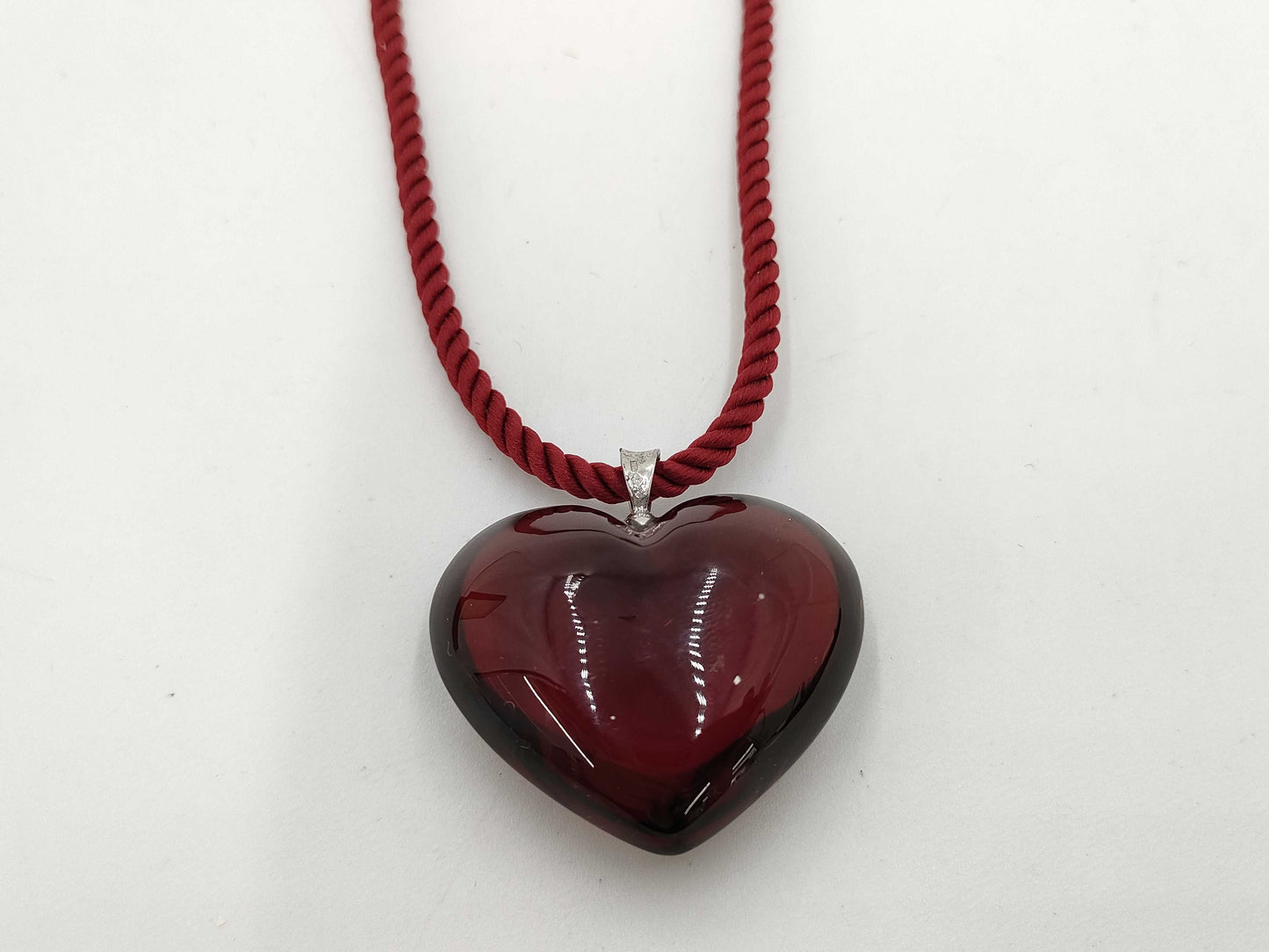 Baccarat Pendant Heart Necklace