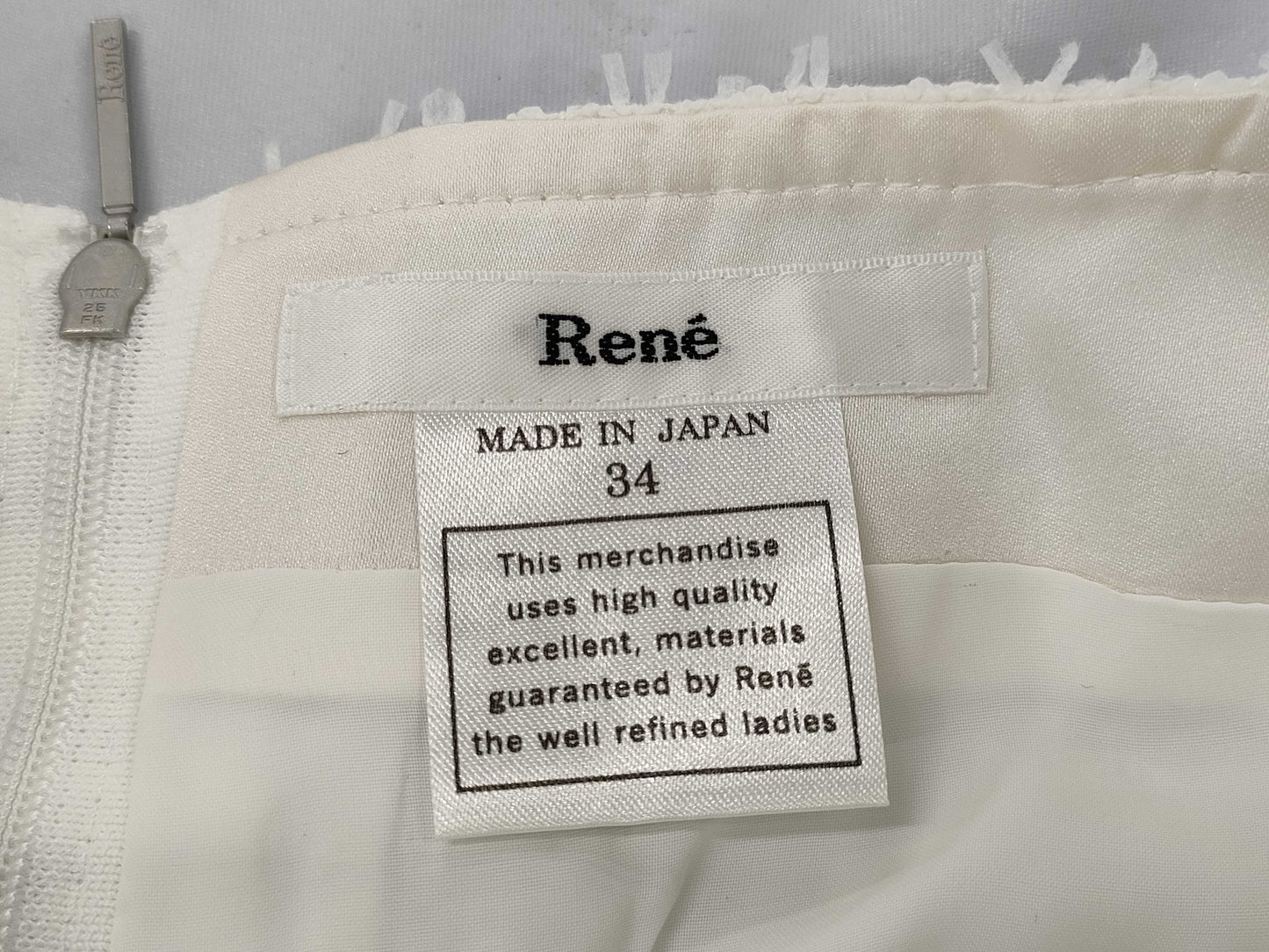 Rene Tweed Dress White 6116360 Dress