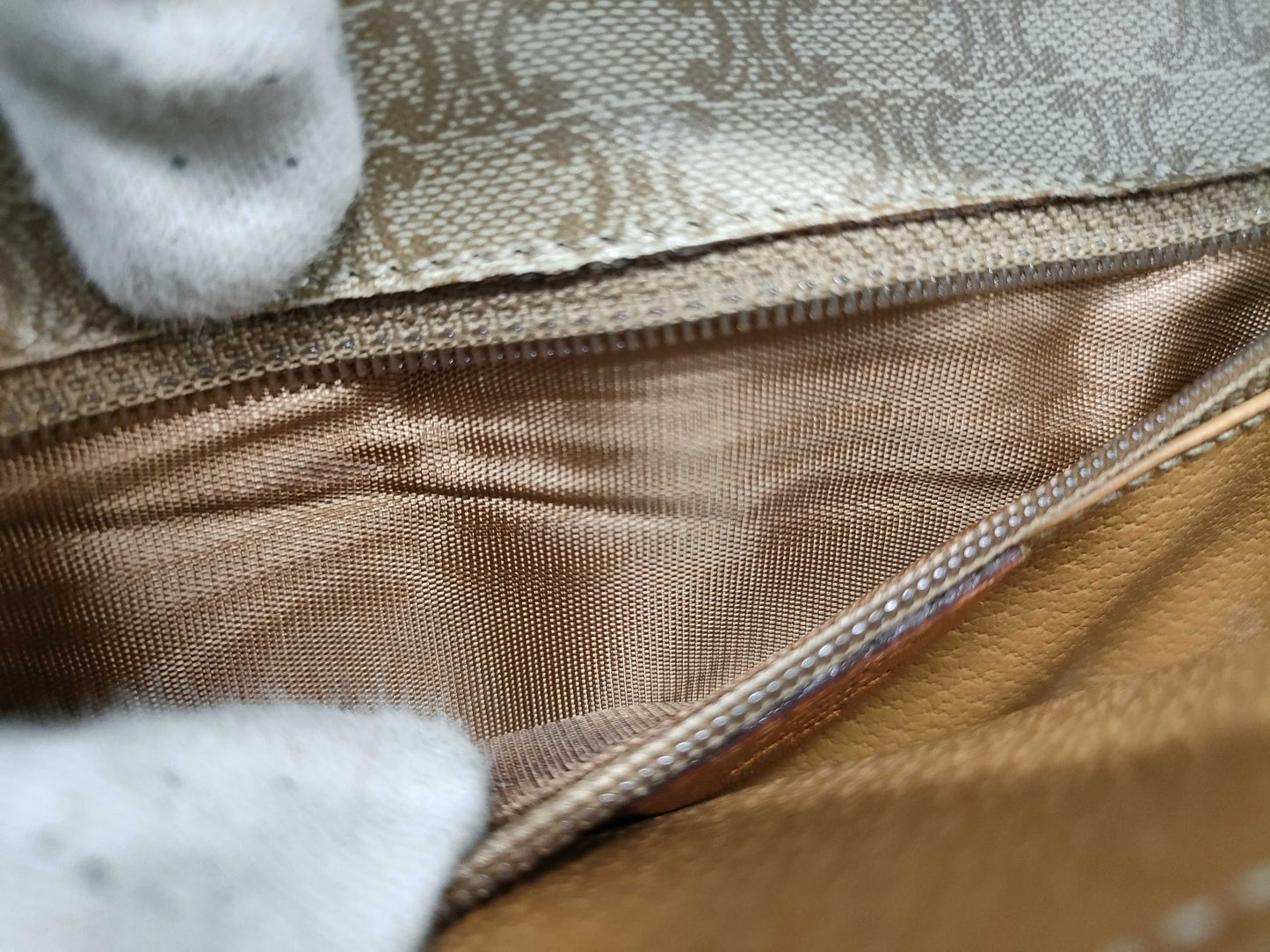 CELINE shoulder bag beige shoulder bag