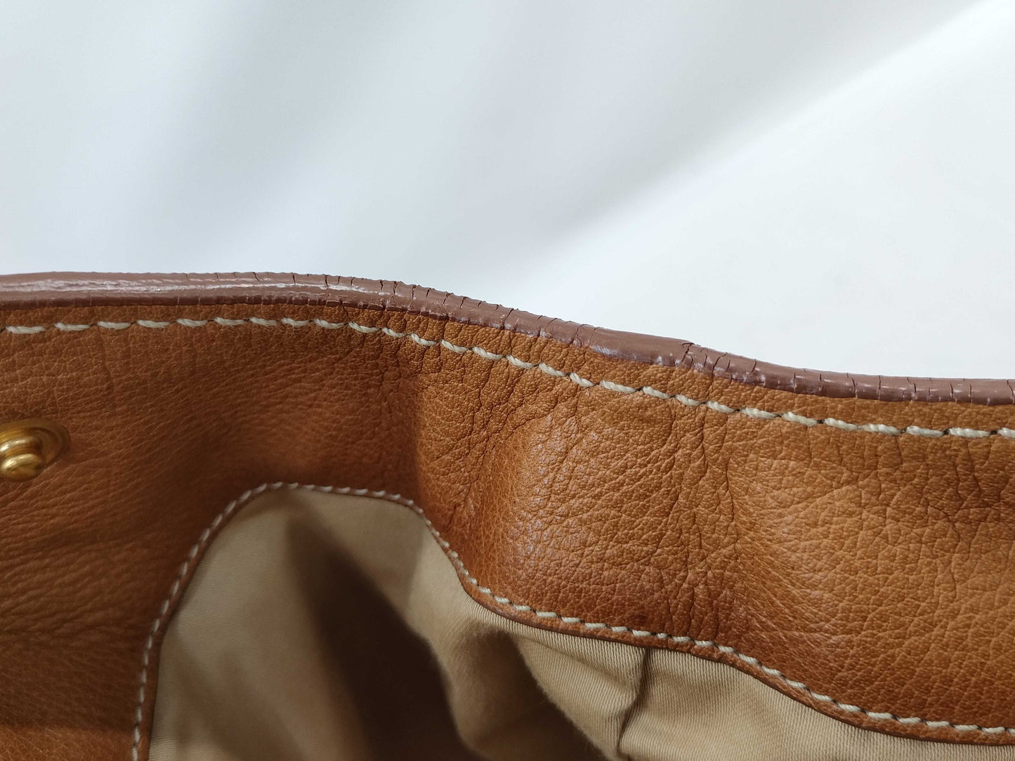 Miu Miu Leather Tote Bag