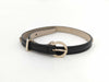 BVLGARI Narrow Leather Bracelet Bracelet/Bangle