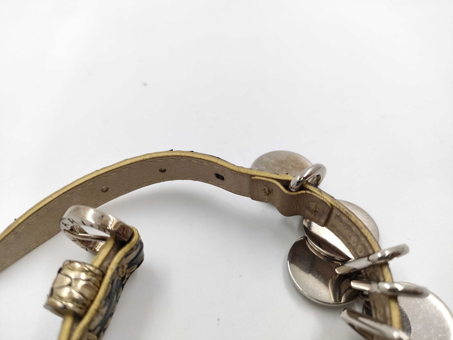 BVLGARI Charm Leather Bracelet Bracelet Bangle