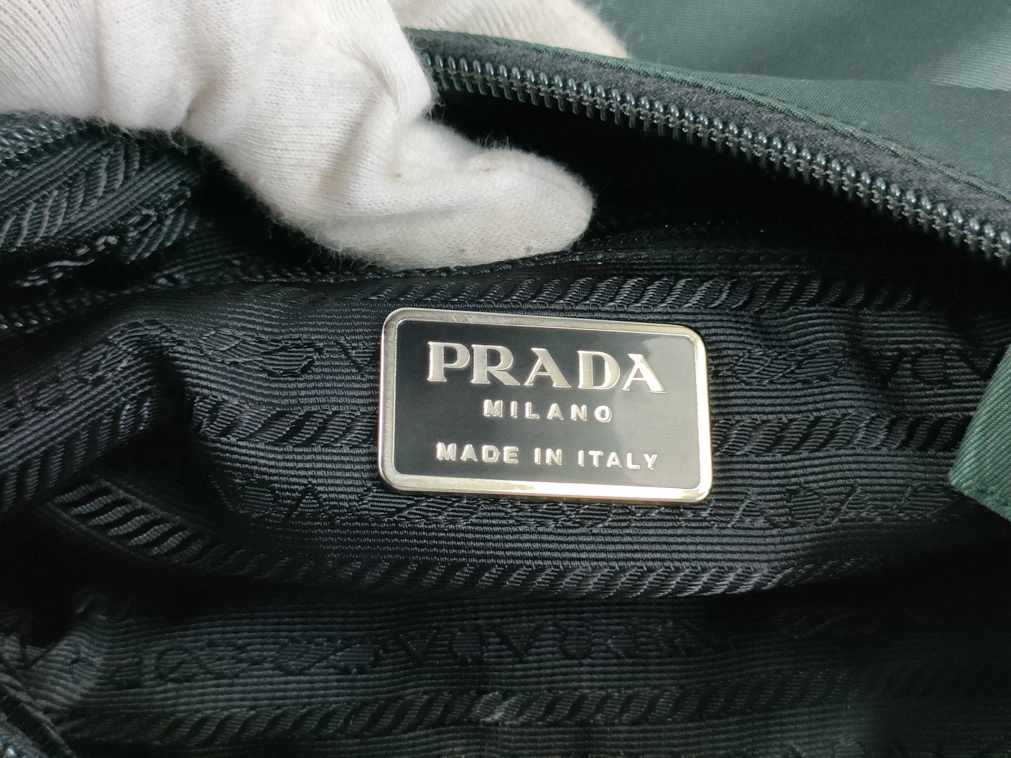 PRADA nylon handbag/shoulder bag