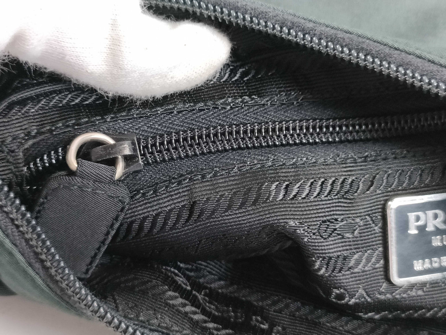 PRADA nylon handbag/shoulder bag